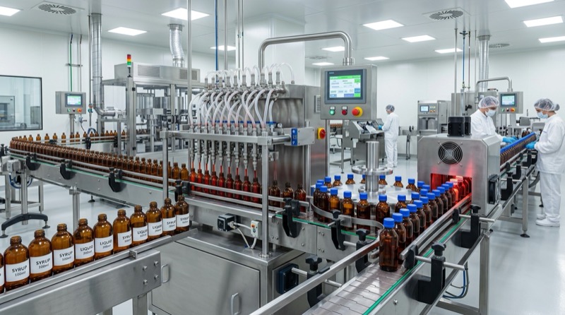 Liquid Syrup Production
